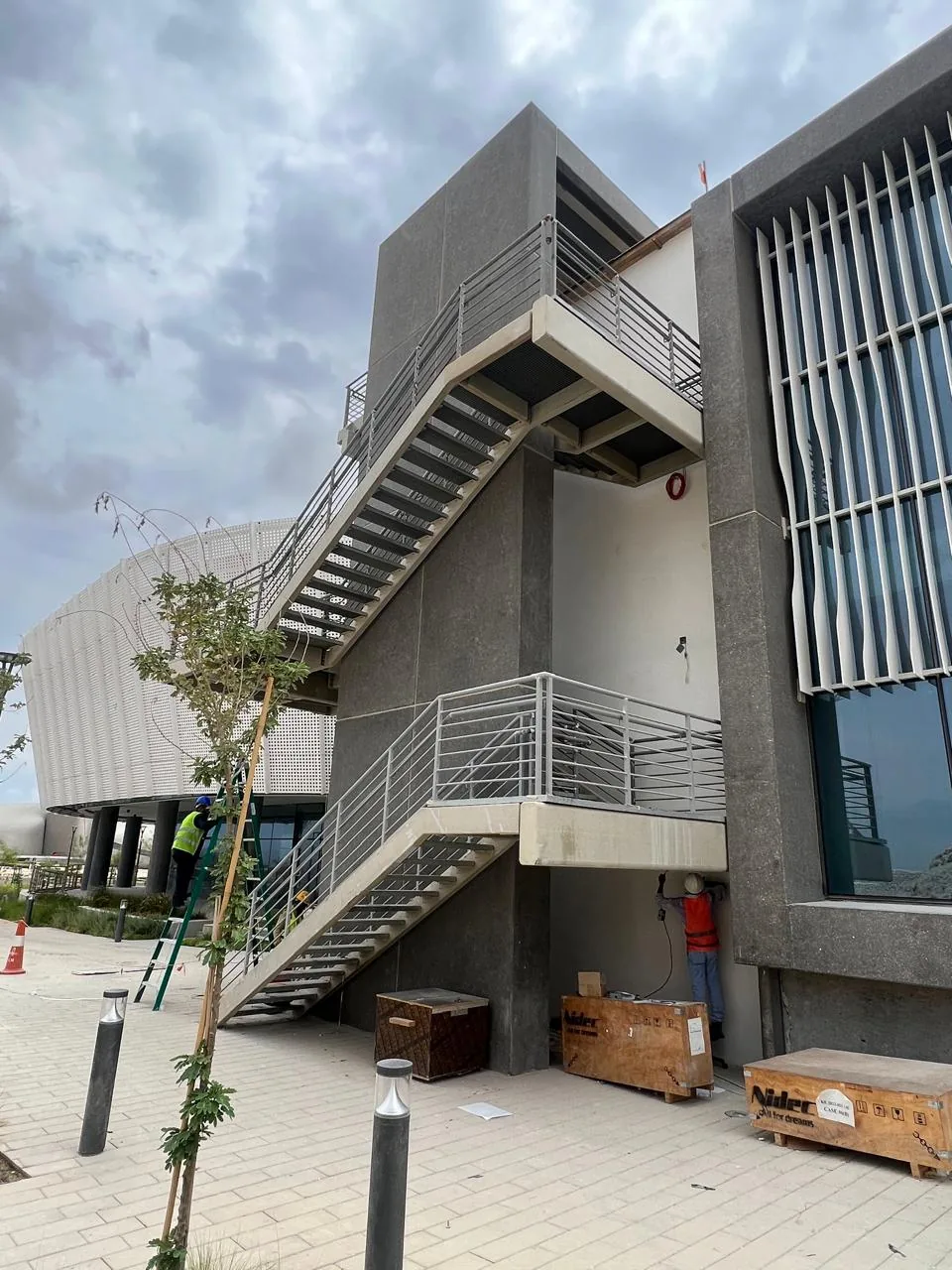 Commercial Building & Staircase