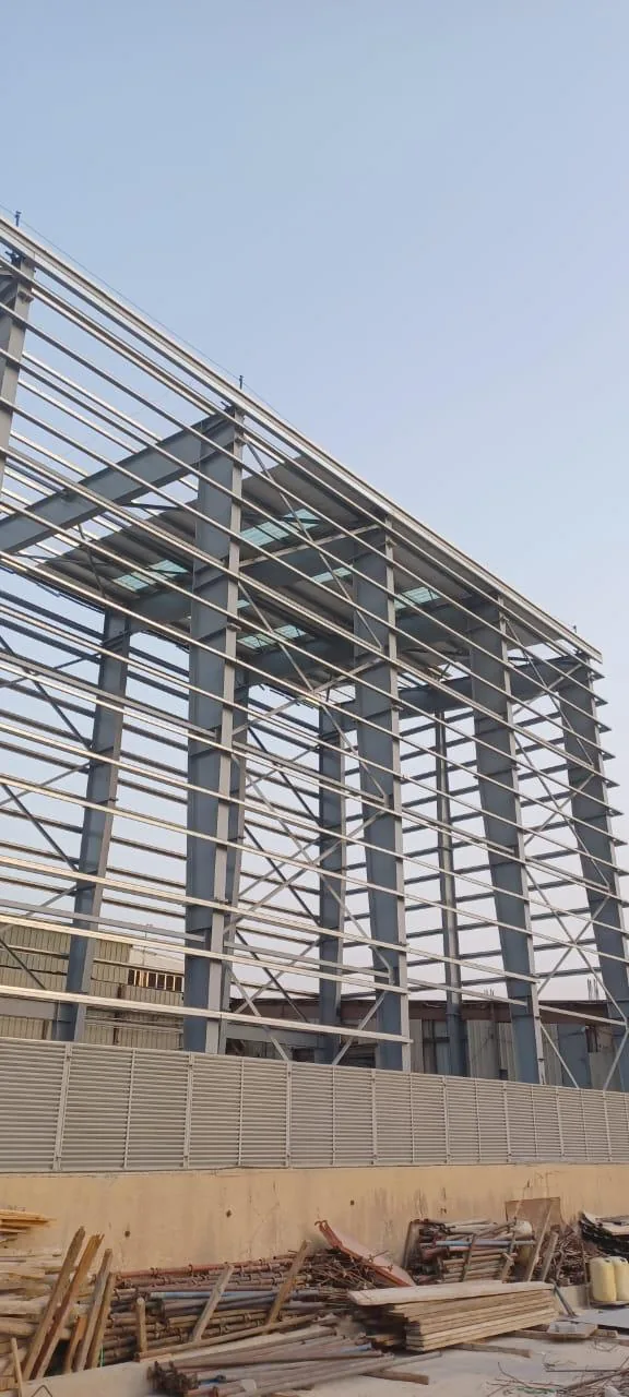 Structural steelwork and connections.