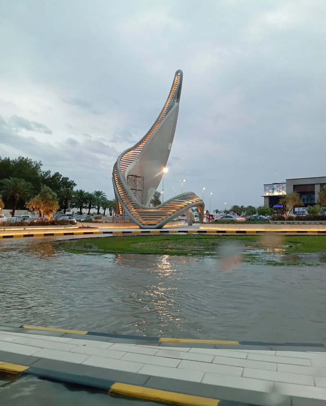 Stainless Steel Landmark Feature