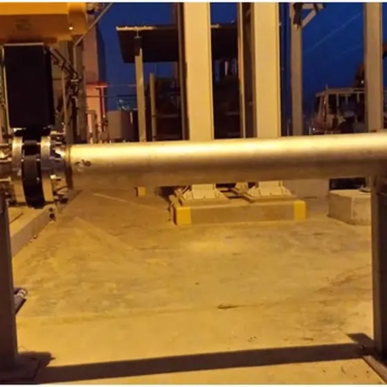 Inter-connecting piping and structural work — tie-in job.
