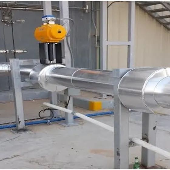 Inter-connecting piping and structural work — tie-in job.