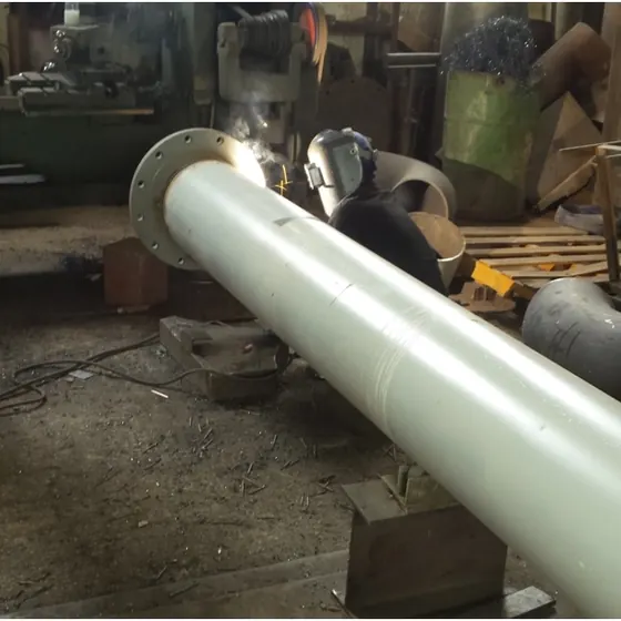 Fabrication of 14 inch pipeline for the additional pipeline project.
