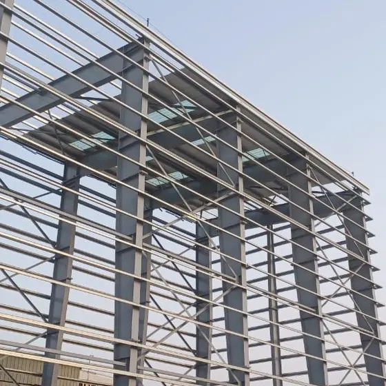 Structural steelwork and connections.