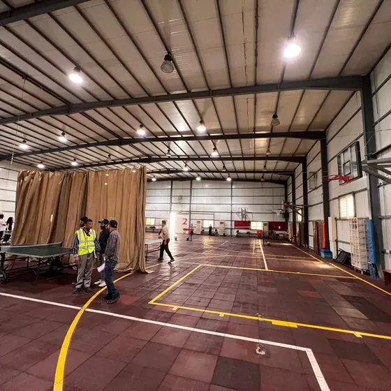 HABIBCO fabrication workshop, Dammam.